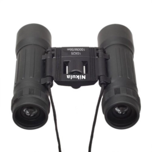 10x25 Av Dürbünü 56m/1000m Kauçuk Kaplama Siyah