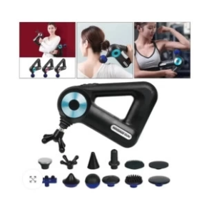 12 Başlıklı Profesyonel Masaj Sı Sporcu Masaj Aleti Seti  6 Hızlı Şarjlı Masaj