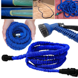 22.5 Metre Uzayan Bahçe Sulama Araç Yıkama Hortumu 7 Kademeli Başlık