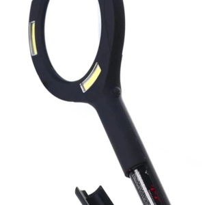 3 Ledli Işıklı El Büyüteci 250 Lümen Beyaz Işık Büyüteç 3x Zoom Tamirci Büyüteç Wt374