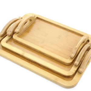 3'lü Bambu Tepsi Alk2165