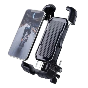 360° Derece Ayarlanabilen Gidon Bağlantılı Bisiklet Motosiklet İçin Abs 4-7.8″ İnç Telefon Tutucu