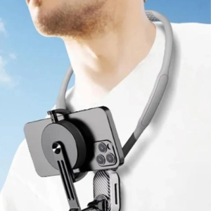 360 Derece Ayarlanabilir Boyun Askılı Manyetik Telefon Tutucu