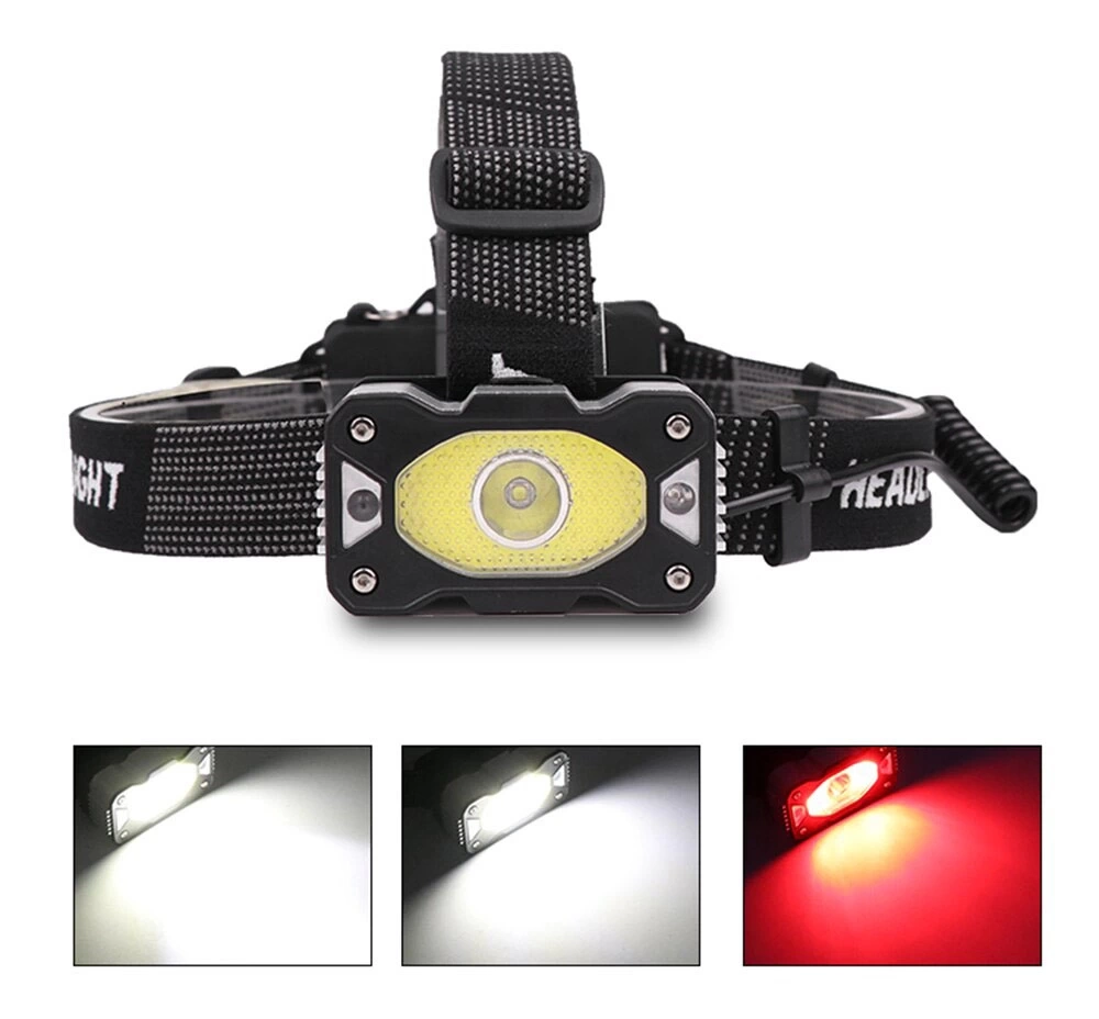 4 Modlu Sensörlü Şarjlı Güçlü Kafa Lambası Wt-248 - Görsel 5