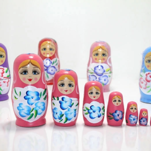 7'li Ahşap Matruşka Alk1202