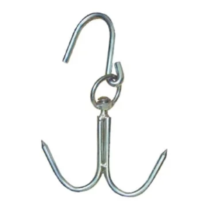 8 Mm Kasap Et Kancası - 239li Dönerli Set - Paslanmaz Çelik - Et İşleme - Hijyenik - Düzenli - Dayanıklı - Uzun Ömürlü