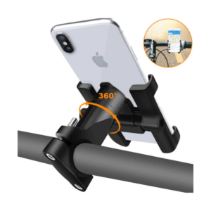 Alüminyum Gövdeli Metal Gidon Bağlantılı Motosiklet Telefon Tutucu 7 İnç Xl