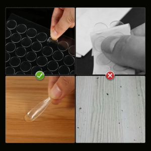 Çift Taraflı Yuvarlak Montaj Macunu 42li