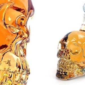 Crystal Head Kuru Kafa Cam Şişe 350 Ml