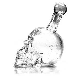 Crystal Head Kuru Kafa Cam Şişe 350 Ml