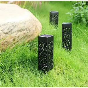 Dekoratif Solar Güneş Enerjili Bahçe Aydınlatması Yürüyüş Yolu Seti ( 6 Adet )