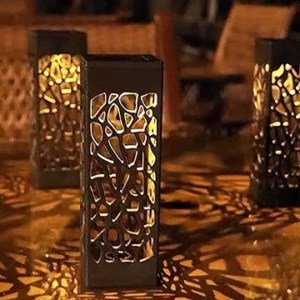 Dekoratif Solar Güneş Enerjili Bahçe Aydınlatması Yürüyüş Yolu Seti ( 8 Adet )