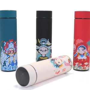 Dijital Göstergeli Paslanmaz Çelik Termos Alk247