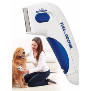 Flea Doctor Kedi Ve Köpekler İçin Pilli Pire Tarağı