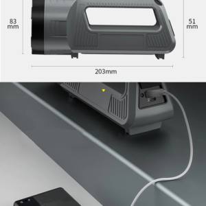 Güçlü Şarjlı Fener Masa Lambası  Wt-603