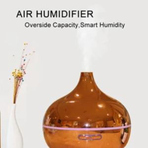 Hava Nemlendirici Parlak Gold Aromatik Oda Kokusu 550 Ml Kahve Aroma Difüzörü Buhar Nemlendırıcı