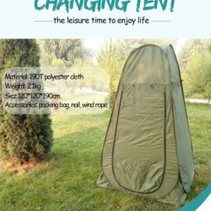 Kamp Alanı Duş Giyinme Wc Çadırı Fotoğrafcı Prova Kabini 190x120x120