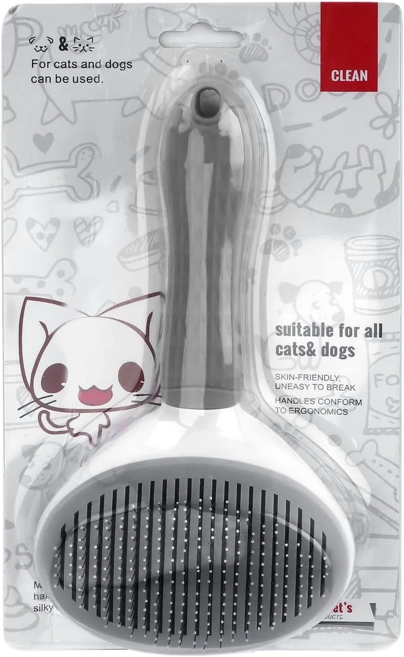 Kedi Köpek Tüy Toplayıcı Pet Tarak 20 Cm - Görsel 5