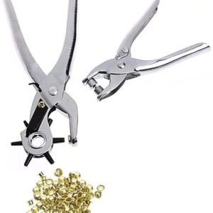 Kemer Delme Ve Perçin Pensesi Ikli Set Deri Plastik Delici