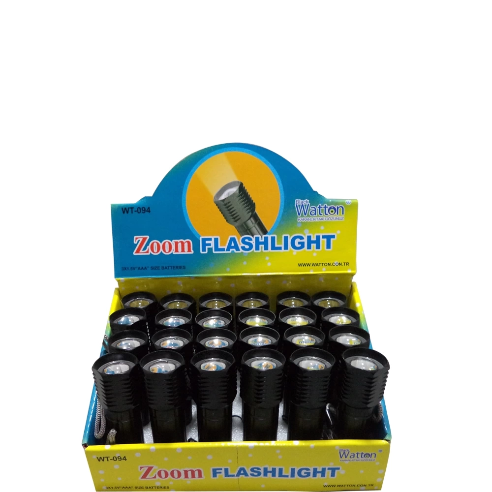 Küçük Güçlü Zoomlu El Feneri Wt-094 - Görsel 4