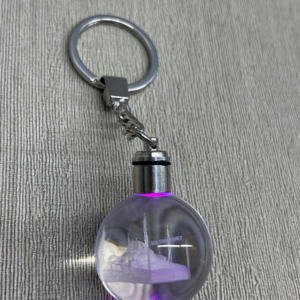 Ledli Sultanahmet Tasarımı Kristal Anahtarlık Alk3804