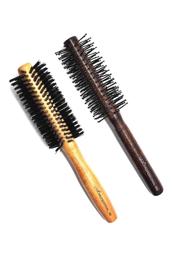 Liva Professıonal Saç Ve Fön Fırçası 2'li Set 350 Ve 506 - Görsel 2
