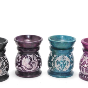 Obsidian Taşı Buhurdanlık Ksk2227