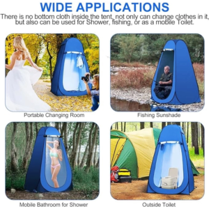 Otomatik Kamp Giyinme Çadır