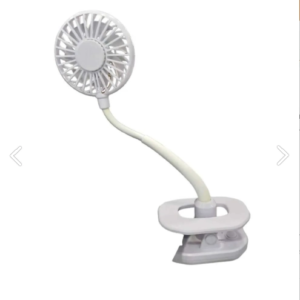 Portatif Işıklı Mini Klipsli Fan