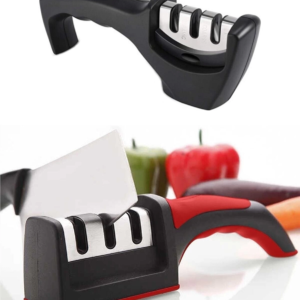 Profesyonel Bıçak Bileyici 3 Açılı Elmas Seramik Tungsten Çelik El Bıçakları Bileme