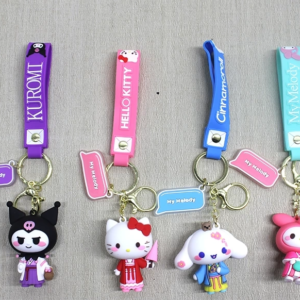 Silikon Kuromi Ve Hello Kitty Anahtarlık Alk4249