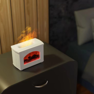 Şömine Hava Nemlendirici Aromatik Oda Kokusu 270 Ml Difüzörü Buhar Makinası