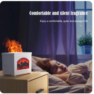 Şömine Hava Nemlendirici Aromatik Oda Kokusu 270 Ml Difüzörü Buhar Makinası