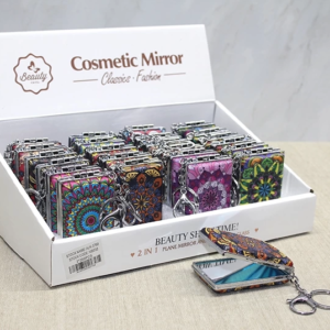 Taşlı El Aynası Anahtarlık Alk3768