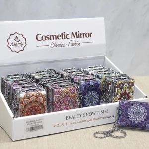 Taşlı El Aynası Anahtarlık Alk3770