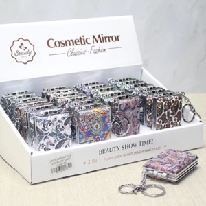 Taşlı El Aynası Anahtarlık Alk3772