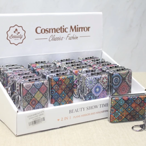 Taşlı El Aynası Anahtarlık Alk3774