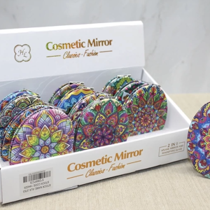 Taşlı El Aynası Oval İnce Alk3763