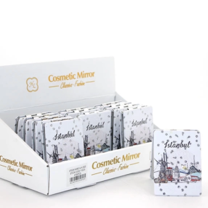 Taşlı İstanbul Tasarımı El Aynası İnce Alk2620
