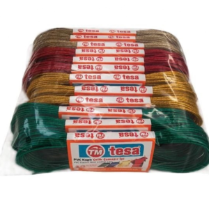 Temsan 12' Li Pvc Kaplama 10 Metre Çelik Çamaşır İpi