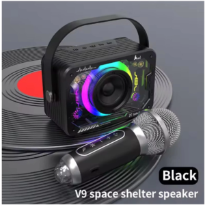 Vtn-82 Taşınabilir Kablosuz Işıklı Bluetooth Hoparlör Ses Değiştirme Özellikli