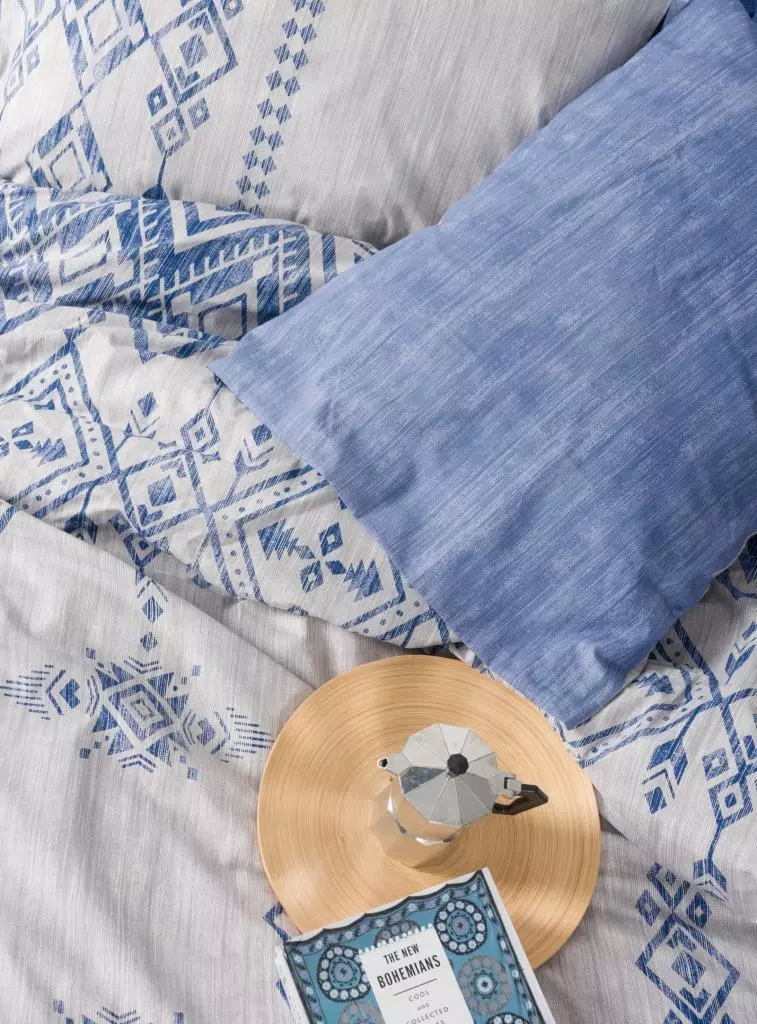 Ranforce Çift kişilik nevresim takımı mavi - Görsel 2