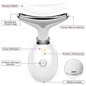Yüz Ve Boyun Kırşıklık Giderici Ems Güzellik Cihazı ( Gıdık,sarkma,kırışıklık)