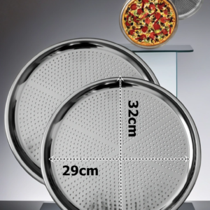 Turk Lahmacun Pizza Pide Pişirme Tepsisi 2 li SET