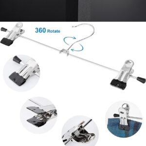 Turk Metal Etek Pantolon Askısı - Mandallı Etek Askısı Pantolon Askısı 20 Adet