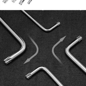 Turk Yıldız Torx Combination 9 Parça Alyan Seti