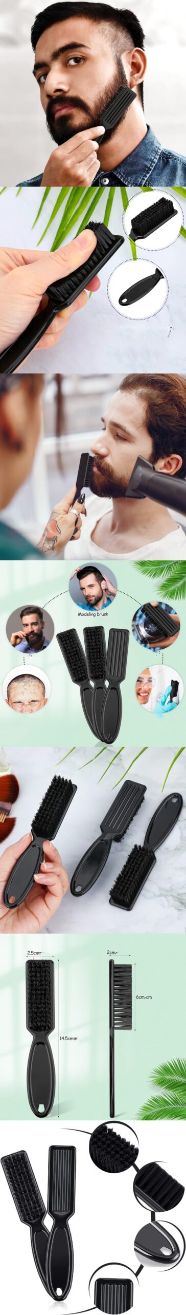 Turk Sakal Tarama Fırçası 2 Lİ SET Absolute Professional - Görsel 2