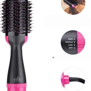 Saç Şekillendirici Ve Saç Düzleştirici Fön Tarağı Tarak Fırça 1200w Saç Kurutma