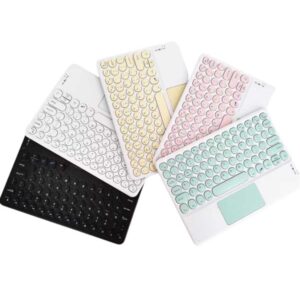 Touchpad Uyumlu Bluetooth Klavye Slim Kablosuz Wifi Q Klavye