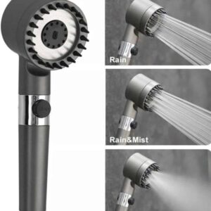 Masaj Etkili Turbolu Çok Fonksiyonlu Filtreli Duş Başlığı Yeni Nesil